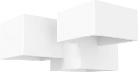 Applique da Soffitto in Gesso Pitturabile 3xGX53