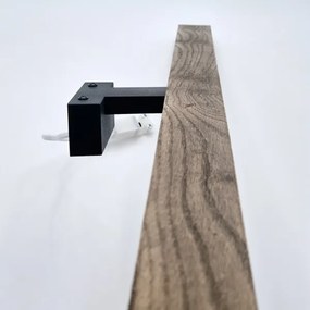 Brilagi-Illuminazione a LED per specchi da bagno WOODY MIRROR LED/15W/230V IP44 quercia/nero