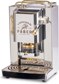 Macchina da caffè Faber Pro Deluxe - cialde, oro acciaio inox, 1,3L