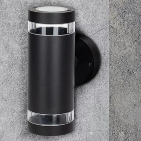 Applique da esterno RINO 2xGU10/12W/230V IP54 nero