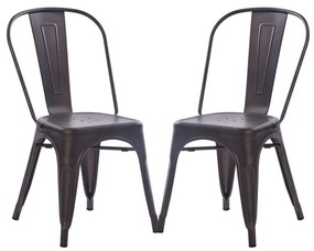 AGATHA - sedia industrial set da 2