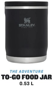 Borraccia termica nera in acciaio inox 530 ml Adventure To-Go Black – Stanley