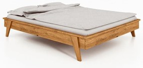 Letto matrimoniale in rovere 180x200 cm Retro - The Beds