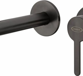 Rubinetto per lavabo Baleno nero JACUZZI RUBINETTERIA getto laminare cristallino