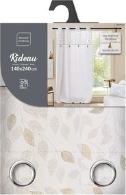 Tenda bianca in misto cotone 140x240 cm Duchesse – douceur d'intérieur