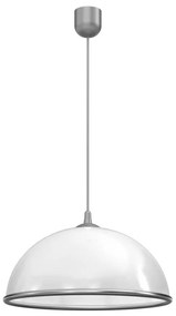 Lampadario a sospensione con filo KITCHEN 1xE27/15W/230V bianco/cromo