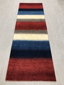 Loribaft Tappeto 100x290 Rosso (Iran) Annodato A Mano