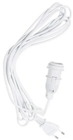 Cord Set E14 3,5m Bianco - Globen Lighting