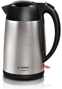 Bosch - TWK3P420 DesignLine Bollitore, 2400 w, 1.7 l, Acciaio Inox