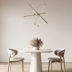 Rabalux 72339 - Lampadario LED a sospensione con filo HENLI2 LED/40W/230V 3000K oro