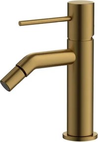 Miscelatore Per Bidet In Ottone Oro Spazzolato Smooth Rubicer