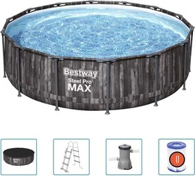 Set Piscina Rotonda Steel Pro max 427x107 cm Bestway