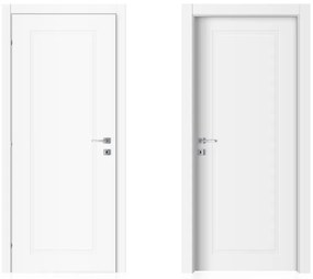 Porta battente Porta battente DRIFT laccato ICE bianco L 70 x H 210 cm reversibile