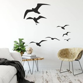 Adesivi da parete - Uccelli che volano | Inspio