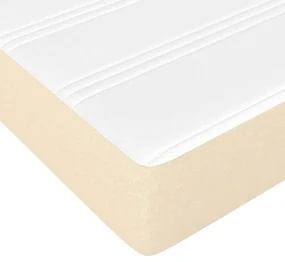 Materasso a molle insacchettate crema 140x200x20 cm