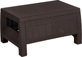 Tavolo da giardino in rattan 57x77 cm Corfu - Keter