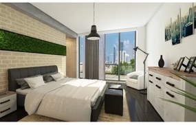 Redo 01-1281 - Lampadario a sospensione con cavo PEEP 1xE27/42W/230V Ø 34,5 cm nero