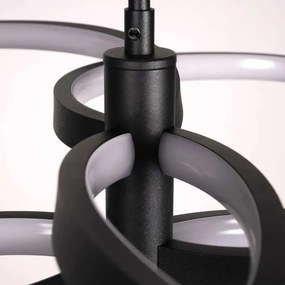 Lampada a sospensione LED su cavo RIBBON LED/37W/230V 4000K nero