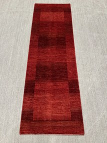 Loribaft Tappeto persiano 280x80 Rosso (Iran) Annodato A Mano
