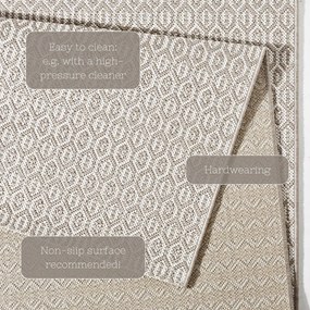 Tappeto grigio per esterni , 200 x 290 cm Coin - NORTHRUGS