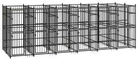 Gabbia Per Cani Da Esterno İn Acciaio 11,06 M² /