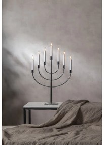 Decorazione natalizia luminosa argentata con alimentazione a corrente Titus – Star Trading