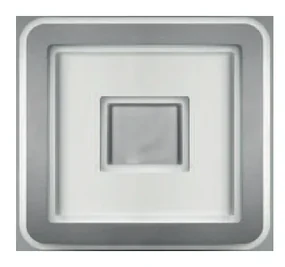 Plafoniera Contemporanea Halò Metallo Grigio Perla Led 35W