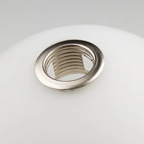 Brilagi - Vetro di ricambio per lampadario, applique e lampada MISTEL,MILLA diametro 12 cm bianco