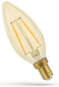 Bulbo Lampadina LED calda E-14 230V 5W Edison 14458