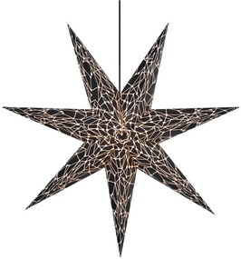 Decorazione luminosa natalizia nera Karla - Markslöjd