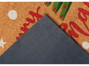 Zerbino in fibre di cocco a tema Natale 40x70 cm Merry Christmas – Hanse Home