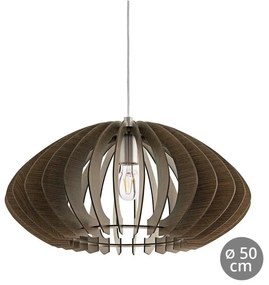 Eglo 95261 - Lampadario COSSANO 2 1xE27/60W/230V