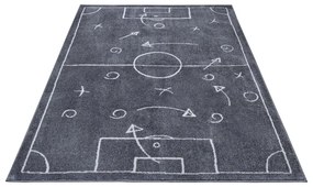 Tappeto per bambini grigio scuro 160x235 cm Gameplan - Hanse Home