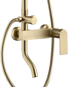 Set doccia REA STORM GOLD BRUSH