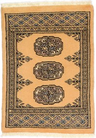 Bokhara Tappeto orientale 60 x 50 Beige (Pakistan) Annodato A Mano