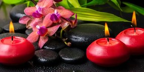 Stampa su tela – Natura morta Zen rilassante
