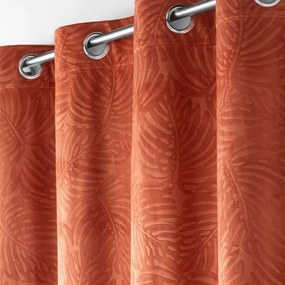 Tenda in velluto color mattone 140x240 cm Analia - douceur d'intérieur