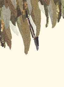 Eijffinger Wandbild Fancy Feather - White Up