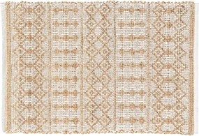 Tappeto color crema in iuta 60x90 cm Orya – douceur d'intérieur