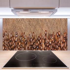 Pannello cucina paraschizzi Cucina in chicchi di caffè 120x60 cm