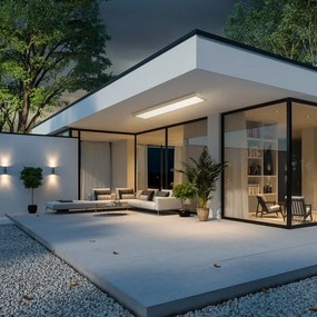 Brilagi-LED Lampada da bagno dimmerabile FRAME SMART LED/50W/230V 120x30 IP44 + telecomando