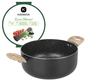 Casseruola 24 cm Black Stone