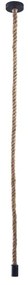 Lampadario a sospensione con filo ROPE 1xE27/12W/230V