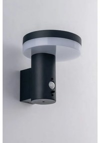 Applique LED moderno da esterno Enya grigio, INTEC IP44