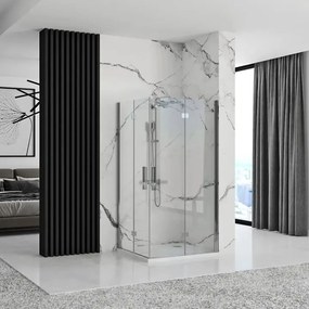 Cabina doccia Rea Molier Chrome Double 90x90