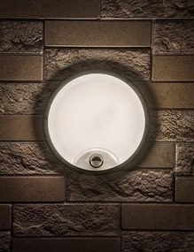 Rabalux 77213 - Applique da esterno a LED con sensore LONATO LED/18W/230V IP65 nero