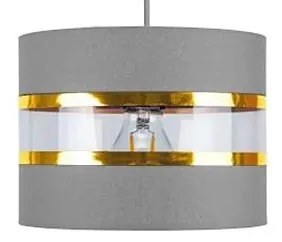 Lampadario a sospensione con filo LIND 1xE27/60W/230V grigio