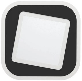 Eglo 901239 - Applique a LED MACCHIONI LED/12W/230V 4000K nero