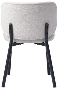 Sedie da pranzo bianche in un set di 2 Swan - Unique Furniture