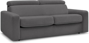 Divano in grigio scuro allungabile 195 cm Monaco – Bobochic Paris